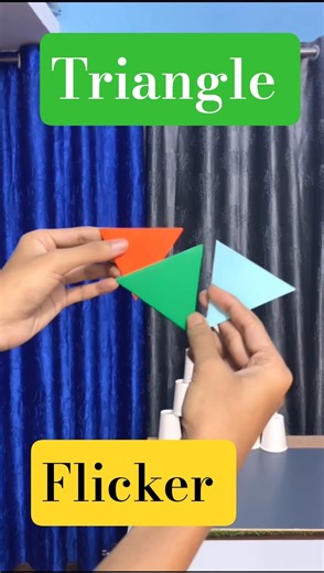 triangle flicker making