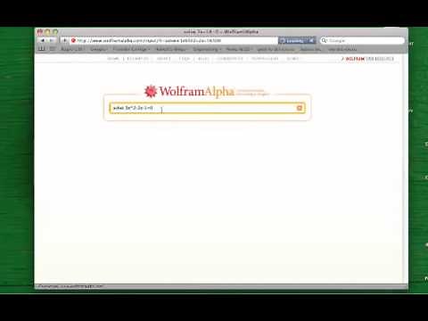Wolfram|Alpha for Calculus Students