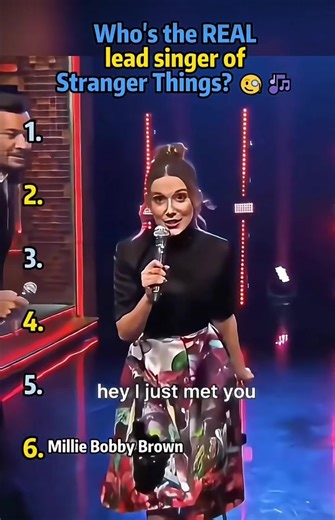 #strengerthings who’s the real lead singer of Stranger Things?