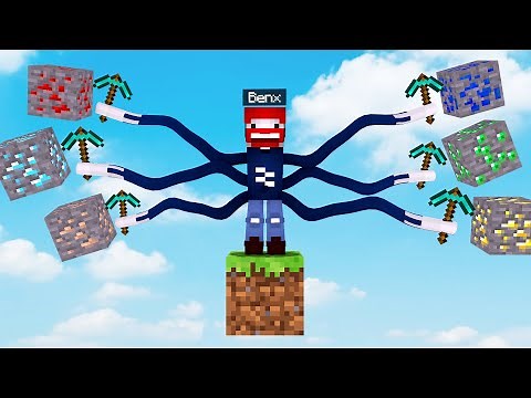 Unsere AUTOMATISCHE FARM für ALLE ITEMS in Minecraft 1 Block