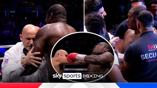 Frazer Clarke demolishes raging Ebenezer Tetteh to win comeback fight in first round