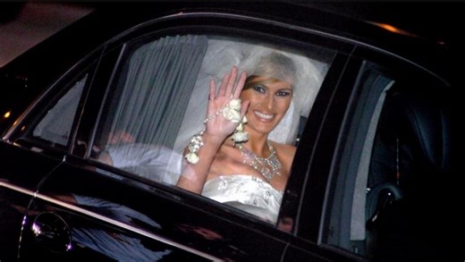 See photos: Donald and Melania Trump 2005 wedding gallery