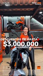🔥 En Planeta Motos tenemos todas las referencias KTM que buscas 🏍✨ Disponibles en todos sus colores y listas para entrega inmediata. 💰 Además, disfruta de planes de financiamiento que se ajustan a ti. 👉 Haz clic y encuentra la KTM que te hará vivir tu próxima aventura. 🚀 | Planeta Motos Ktm/Tvs