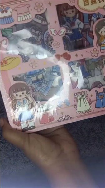 Unboxing is 100 pic of stickers 😯❤️ || meesho sticker unboxing#unboxing sticker in 100 pic # views