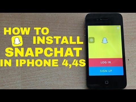 How to install Snapchat In iphone4,4s|Iphone 4s Snapchat Problem Solved|Install Snapchat In Ios9.3.5