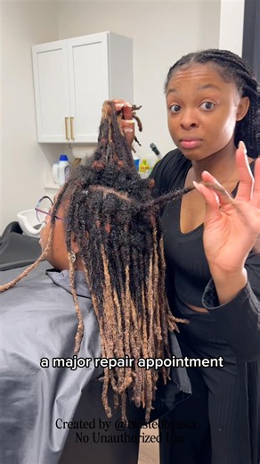 CRAZY LOC RECONSTRUCTION part 1 #loctician