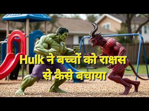 "HULK vs. DEMON: The Epic Battle That Saved Innocent Lives!"
