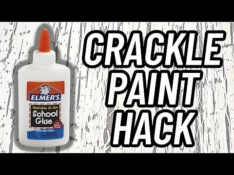 Create Professional-looking Chippy Paint With This Glue Trick!