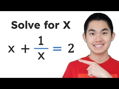 Can you solve for X in this problem?