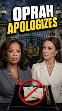 Oprah’s Apology to Catherine? The Twist EXPOSED! #royalfamily #royalnews #catherine #oprahwinfrey