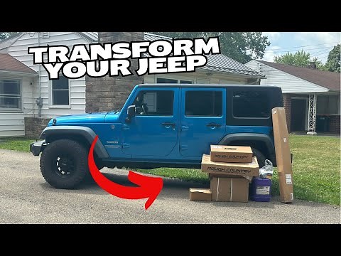 Easiest Way to Install a Budget Lift on Your Jeep at Home! (DIY Guide)