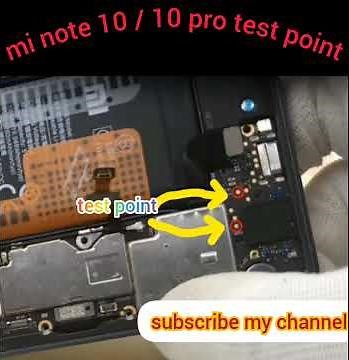 mi note 10 test point