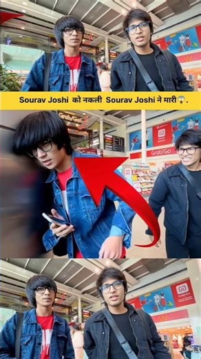 Sourab joshi नकली sourab joshi ने मारा 😱 #souravjoshivlogs #sourabjoshiwedding #tranding