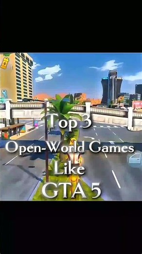 Top 3 GTA 5 Like Open World Games for Mobile 😱🔥 (Android/iOS 2026)#shorts