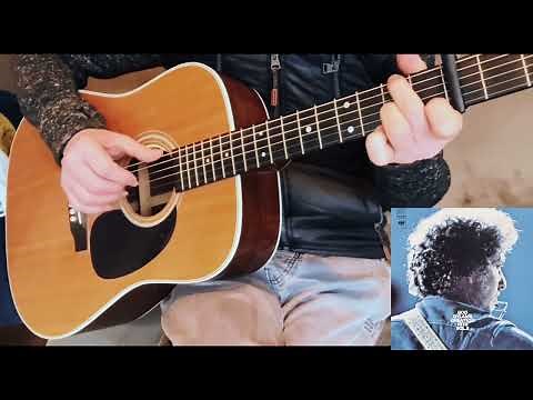 ‘Tomorrow Is A Long Time’ Bob Dylan - Guitar Chords TRAVIS STYLE (Standard - Capo 3)