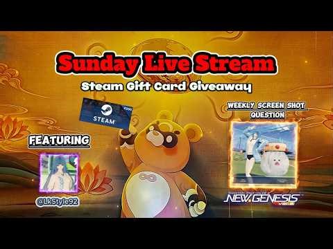 [PSO2:NGS] LIVE🔴: Sunday Live Stream + Steam Gift Card Give Away (Part 5) Ft. ‪@LkStyle92‬