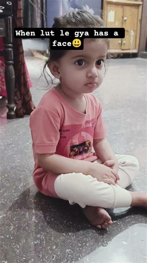 when lut le gya has a face #cutebaby #play #cute