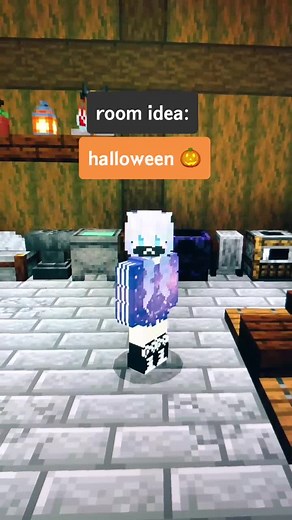 Minecraft Halloween Interior Ideas: Spooky Room! 🎃✨