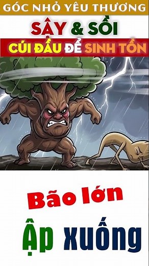 Cây Sậy và Cây Sồi 🌳 Bài Học Về Sự Linh Hoạt Trong Cuộc Sống