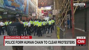 Police clear Mong Mok with minimal issues