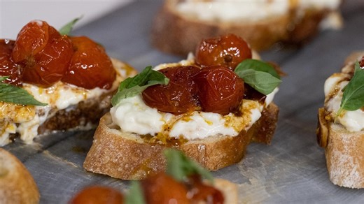 Tomato galette and roasted cherry tomatoes: Get the recipes