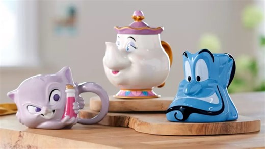 Sip in Style: New Disney Characters Sculpted Mugs Are Pure Magic! | Chip and Company