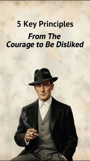 5 Rules That Give You the Courage to Be Disliked