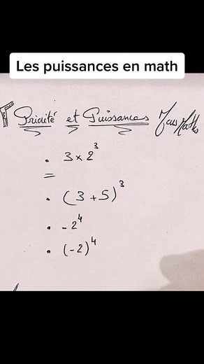 Les puissances en mathématiques : Calcul facile et amusant