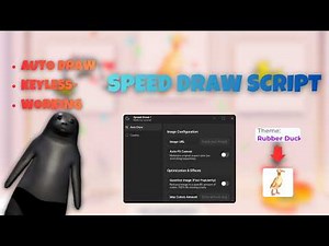 *OP* Speed Draw Script | AUTO DRAW & KEYLESS | Roblox Script Showcase 2026