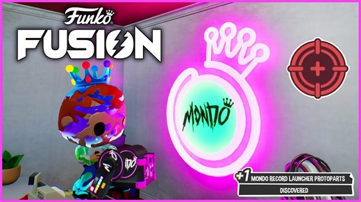 Funko Fusion how to unlock the Mondo Record Launcher Protoparts