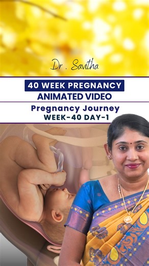 Dr Savitha Ashok on Instagram: "40 Weeks — Baby is officially full term! 👶💛 Countdown can end anytime now! . . . . . #40WeeksPregnant #FullTermBaby #PregnancyJourney #BabyLoading #DueDateWeek #AlmostThereMommy #PregnancyTrimester3 #CountdownToBirth #LabourSoon #HospitalBagReady #PregnancyEducation #MotherhoodBegins #BabyOnTheWay #PregnancyReels #OBGYNTips #FinalStretchPregnancy #LaborAndDelivery"