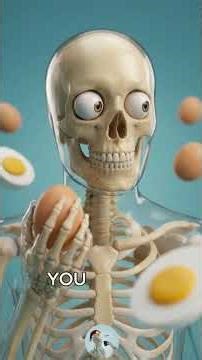 What Happens If You Eat Only Eggs for 7 Days? #whatif #skeletonshorts #skeleton #facts #bodylimits