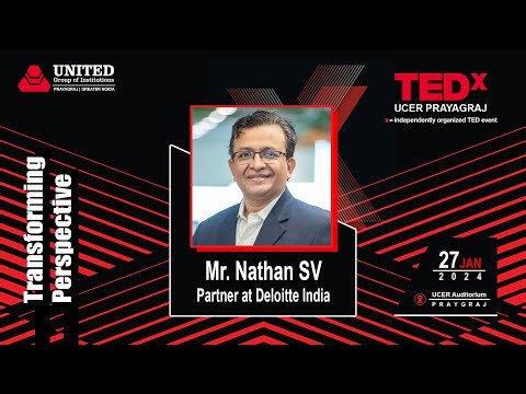 Stories matter, and how ! | Nathan SV | TEDxUCER Prayagraj