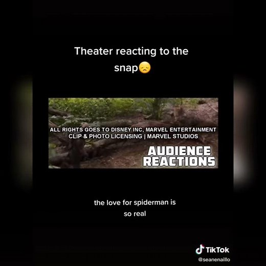 Audience reacts to Infinity War Ending