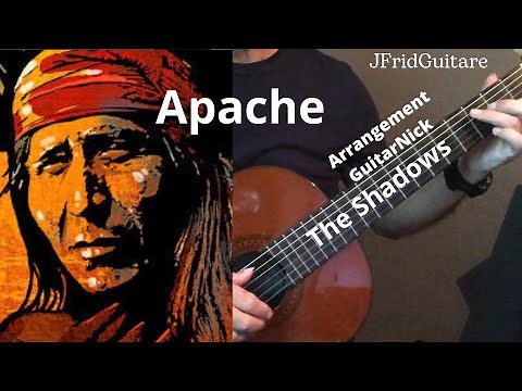 Apache par le groupe The Shadows - Fingerstyle Guitar