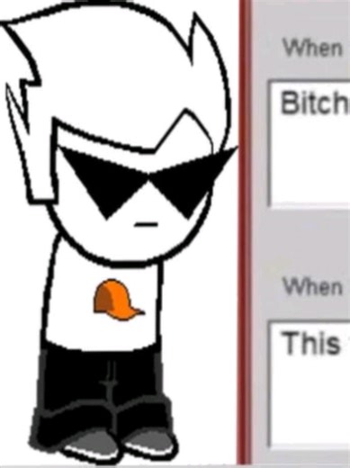 kirk strider nooo #fyp #foryou #homestuck #dirkstrider #edit | Homestuck