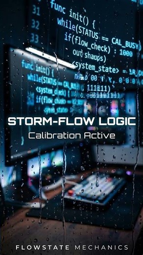 Deep Work Protocol: STORM-FLOW ⛈️ #Shorts #FlowState #Petrichor