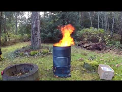 Easy Burn Barrel