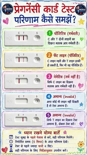 How to Understand Pregnancy Card Test Results? 🤰 | Positive, Negative & Faint Line Explained