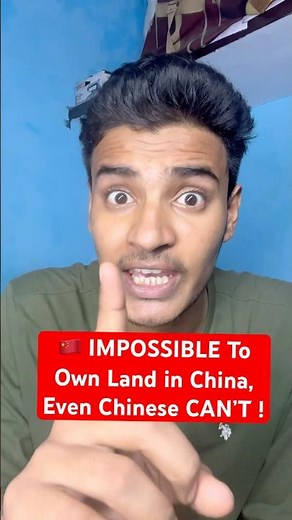IMPOSSIBLE To Own Land in China, Even Chinese CAN’T ! #shorts #china #land