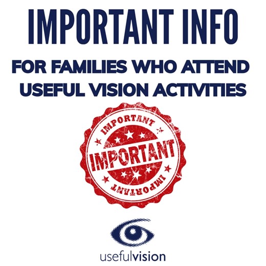 ‼️An email has been sent to all our families with some important information starting in January 2026‼️ Any issues or questions please get in touch: 📧usefulvision@hwn.org.uk 📱07544301166 | Useful Vision