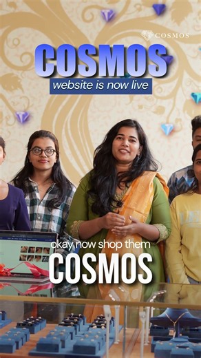 Cosmos Website is Live Now! 💎 | Shop Cosmos Diamonds Anytime, Anywhere!