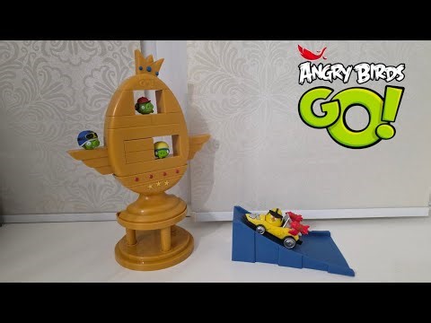 Распаковка Angry birds go!/Jenga