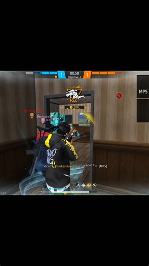 mp5 spray 💀 #freefire #trending #yt #fyp #viral