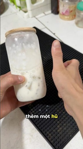Sữa chua mix probi hạt chia tốt cho hệ tiêu hoá #truongtrongtrot #phache #phachedouong #healthy