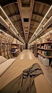 Turning a decommissioned airplane into a luxury underground bunker.