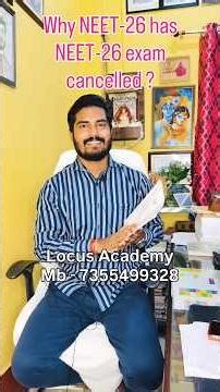 Why NEET-2026 paper has been cancelled???? #neet2026 #chemistry #neet #neetexam #paperleak #reneet
