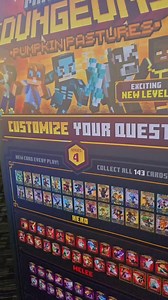 Minecraft Dungeons arcade has some cool cards to collect. | Four Ninja Toads