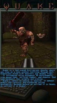 Classic FPS Games - Quake