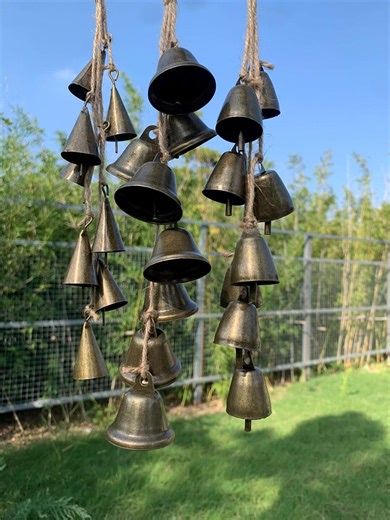 Handmade Hanging Witch Bells for Door Knob, Wicca Witch Bells, Door Knob Witch Bells, Hanging Bells for Home Protection, Spiritual Gift - Etsy
